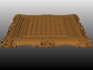Chess board 3D Model