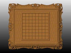 Chess board 3D Model