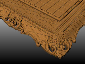 Chess board 3D Model