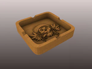 Ashtray for cigarettes 3D Model