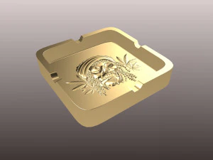 Ashtray for cigarettes 3D Model