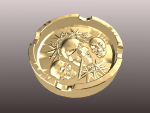 ASHTRAY FOR CIGARETTES 3D Model