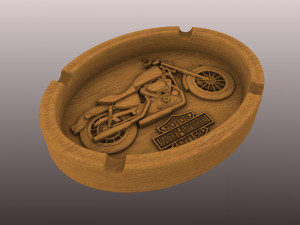 ASHTRAY FOR CIGARETTES Model 3D