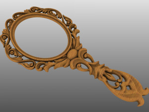 A hand mirror for a girl 3D Модель