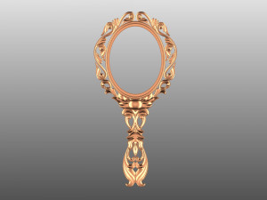 A hand mirror for a girl 3D Модель
