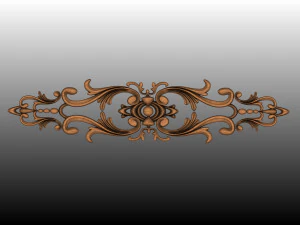 Set dekorasi Model 3D