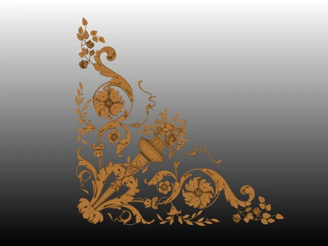 Conjunto de decora&ccedil;&atilde;o Modelo 3D .c4d .max .obj .3ds .fbx .stl .blend 