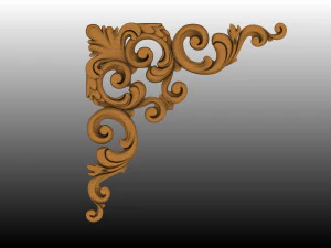 장식 세트 3D 모델