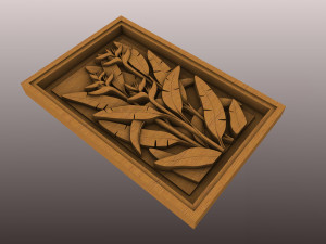 Decorative panel Modello 3D