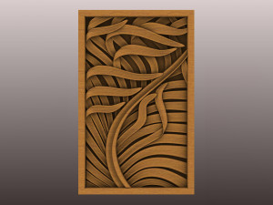 Decorative panel Modelo 3D
