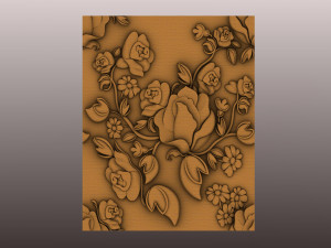 Decorative 3D panel Modelo 3D