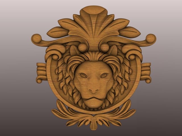 Deor Lion Modelo 3D .c4d .max .obj .3ds .fbx .stl .blend 