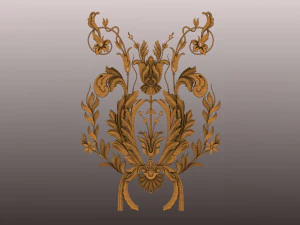 Conjunto de decoraci&oacute;n Modelo 3D