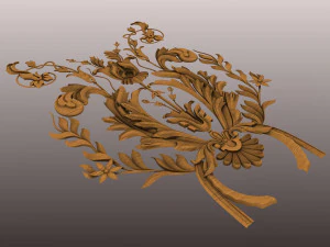 Conjunto de decoraci&oacute;n Modelo 3D