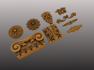Decor set Modelo 3D