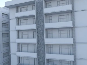 building residential apartment 3D Model