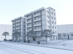 building residential apartment 3D Model