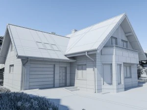 house 4 collection 3D Model