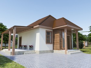 house 4 collection 3D मॉडल