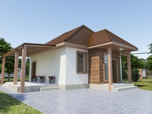 house 4 collection 3D Model