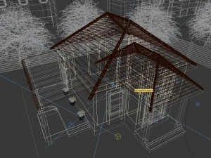 house 4 collection 3D Model