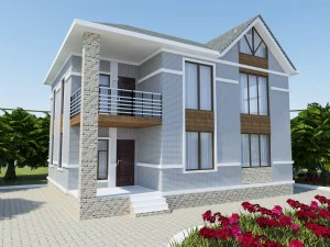 house 4 collection 3D Model