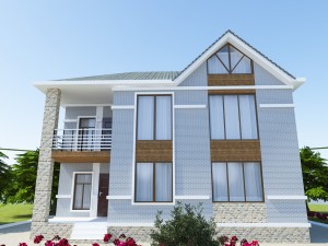 house 4 collection 3D मॉडल
