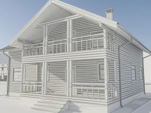 house 4 collection 3D Model
