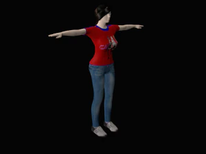 girl 3D Model