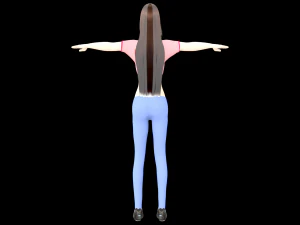girl 3D Model
