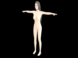 girl 3D मॉडल