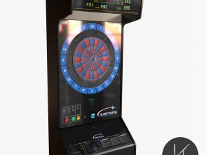 arcade dart board 3D Model