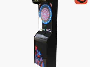 arcade dart board 3D Model