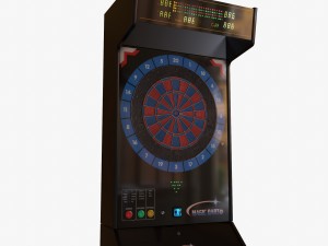 arcade dart board 3D Model