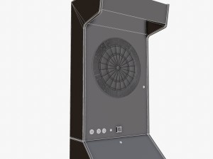 arcade dart board 3D Model