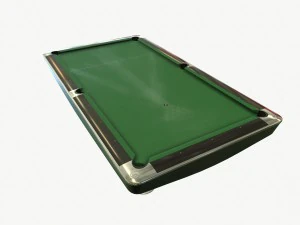 Dynamic II Billardtisch 3D Modell