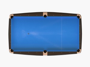 brunswick metro pool table Modèle 3D