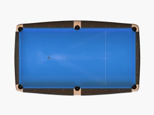 不伦瑞克地铁台球桌 3D 模型