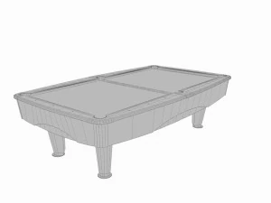 不伦瑞克地铁台球桌 3D 模型