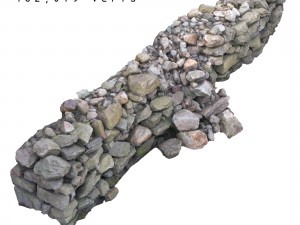 stone wall 3D Модель