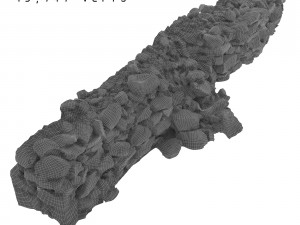 stone wall 3D Модель