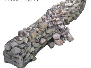 stone wall 3D Модель