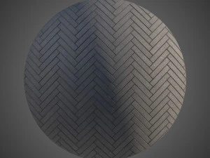 8K Large Area Pavement Herringbone Concrete 01 - 3 Variations CG Textures