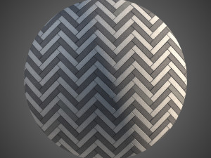 8K Large Area Pavement Herringbone Concrete 01 - 3 Variations CG Tekstury