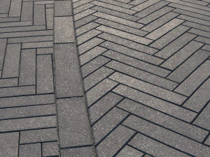 8K Large Area Pavement Herringbone Concrete 01 - 3 Variations CG Textures