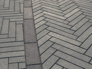 8K Large Area Pavement Herringbone Concrete 01 - 3 Variations CG Textures