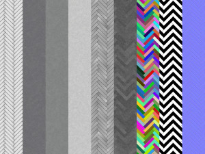 8K Large Area Pavement Herringbone Concrete 01 - 3 Variations CG Tekstury
