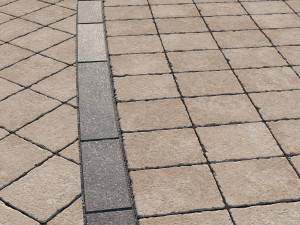 8K Large Area Natural Pavers 01 - 10 Variations CG Текстури