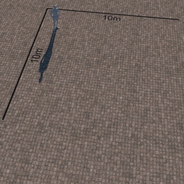 8K Large Area Natural Pavers 01 - 10 Variations CG Текстуры In.