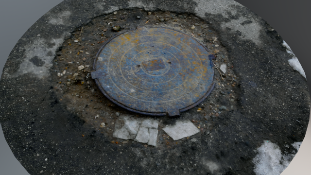 manhole Modelo 3D .c4d .max .obj .3ds .fbx .stl .blend 